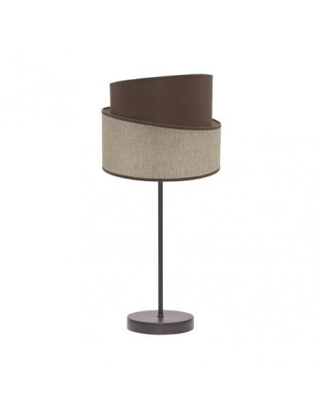 Sobremesa Hara 1xe14 Marron/marron 45x18x18 Cm