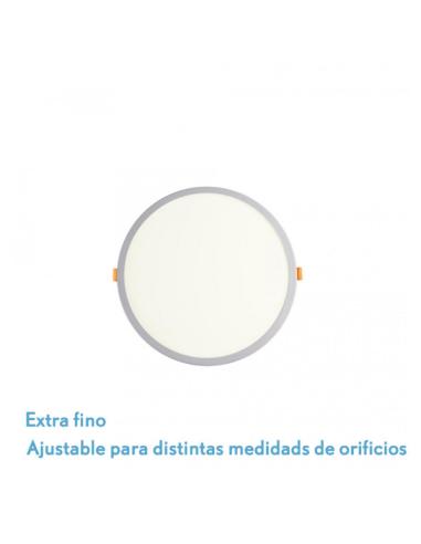 Downlight 8w 4000k Blanco Lejania 1x12x12 Cm 760lm Empotrar Corte Ajustable 5-10,5d