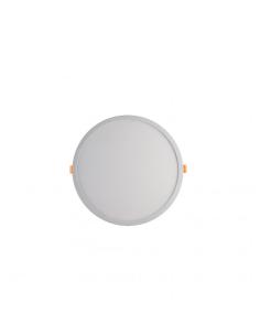 Downlight 8w 4000k Blanco Lejania 1x12x12 Cm 760lm Empotrar Corte Ajustable 5-10,5d 2