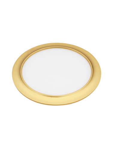Downlight 15w 3000k Trevor Oro 1,5x19x19 Cm 1200lm Corte 17d