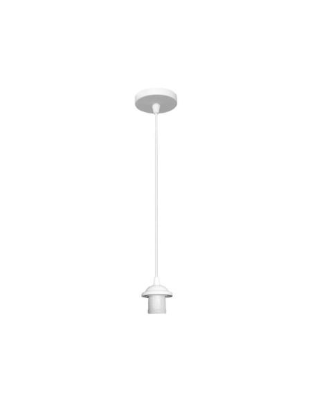 Armazon Colgante Disco P/pantalla Blanco 1xe27 Regx10x10 Cm