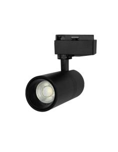 Foco Carril 20w 4000k Anzo Negro 1800lm 36º Orientable 330º Regx18x6,2 Cm 2