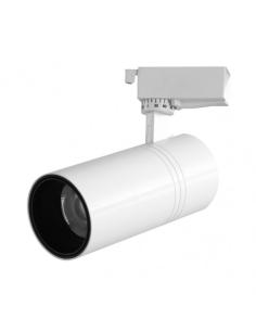 Foco Carril 20w 6000k Anzo Blanco 1800lm 36º Orientable Regx18x6,2 Cm