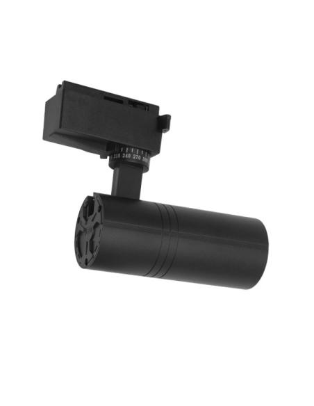 Foco Carril 20w 6000k Anzo Negro 1800lm 36º Orientable 330º Regx18x6,2 Cm