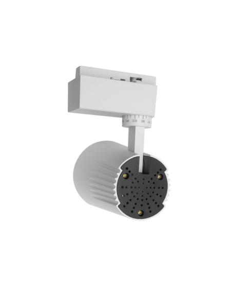 Foco Carril 20w 6000k Telma Blanco 1800lm 36º Orientable 330º Regx15,5x8,2 Cm
