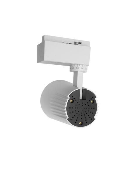 Foco Carril 30w 6000k Telma Blanco 2700lm 36º Orientable 330º Regx19x9 Cm