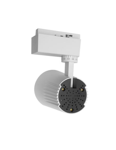 Foco Carril 40w 4000k Telma Blanco 3600lm 36º Orientable 330º Regx21x10,5 Cm