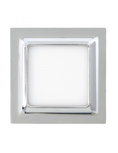 Downlight 9w 3000k Ventura Cromo 720lm 12x12