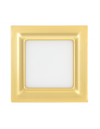 Downlight 9w 3000k Ventura Oro 720lm 12x12