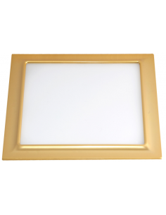 Downlight 16w 3000k Ventura Oro 1280lm  18x18