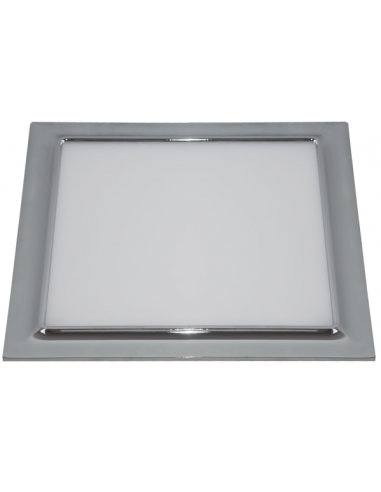 Downlight 20w 3000k Ventura Cromo 1600lm  21,5x21,5