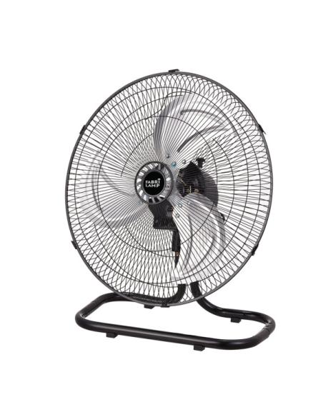 Ventilador 3 En 1 Recio Negro 50 D 3 Vel. 70w  3 Aspas Aluminio En Plata Oscilante