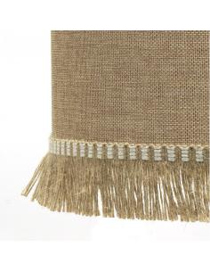 Sobremesa Sibila 1xe14 Negro/arena 46x15x15 Cm 2