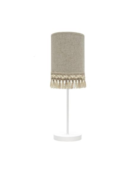 Sobremesa Vera 1xe14 Blanco/beis 46x15x15 Cm