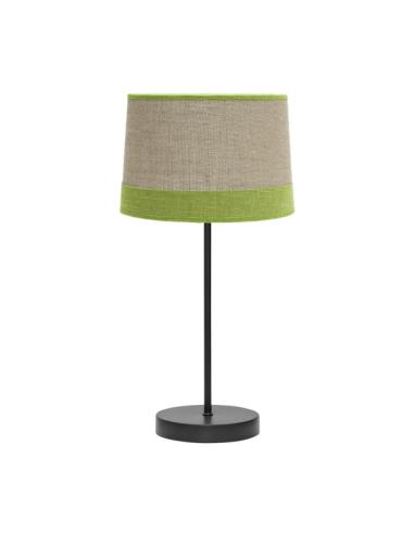Sobremesa Tietar 1xe14 Saco/verde 44x22x22 Cm