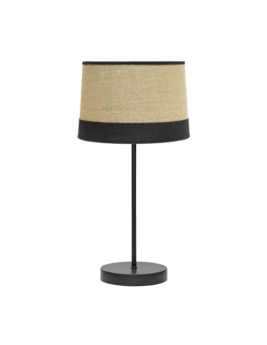 Sobremesa Tietar 1xe14 Saco/negro 44x22x22 Cm