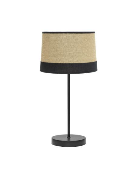 Sobremesa Tietar 1xe14 Saco/negro 44x22x22 Cm