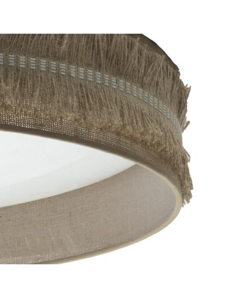 Plafon 72w Kala Saco 5616lm 3000k,4000k,6500k 13x50x50 Cm Con Flecos