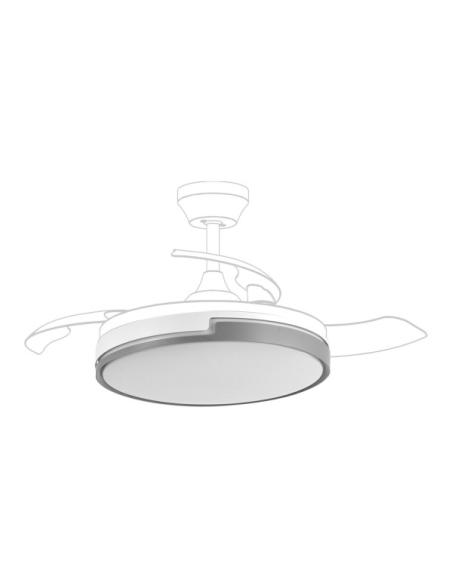Difusor Ventilador Olimpia Grande 107d Blanco/gris