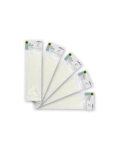 Bolsa 100 Bridas Util Blancas 2,5x100mm 100% Nylon 66 Resistentes Y Duraderas