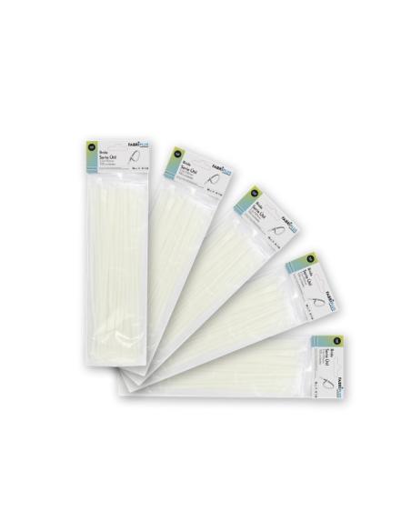 Bolsa 100 Bridas Util Blancas 2,5x150mm 100% Nylon 66 Resistentes Y Duraderas