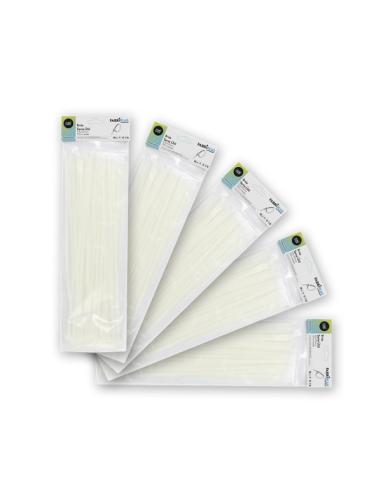 Bolsa 100 Bridas Util Blancas 4,8x300mm. 100% Nylon 66 Resistentes Y Duraderas