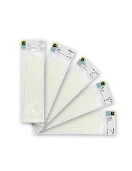Bolsa 100 Bridas Util Blancas 4,8x300mm. 100% Nylon 66 Resistentes Y Duraderas