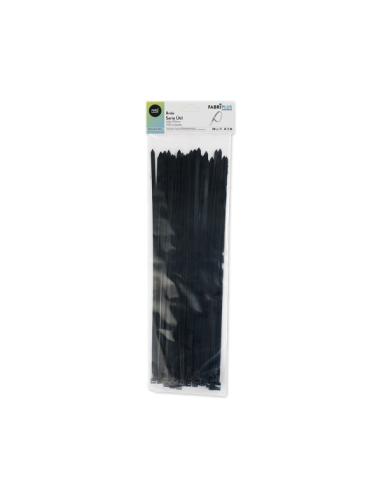 Bolsa 100 Bridas Util Negras 4,8x370mm. 100% Nylon 66 Resistentes Y Duraderas