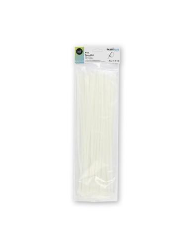 Bolsa 100 Bridas Util Blancas 4,8x430mm. 100% Nylon 66 Resistentes Y Duraderas