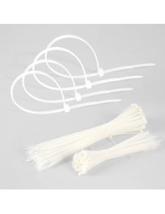 Bolsa 50 Bridas Util Blancas 7,6x450mm. 100% Nylon 66 Resistentes Y Duraderas 2