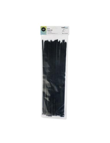 Bolsa 50 Bridas Util Negras 7,6x450mm. 100% Nylon 66 Resistentes Y Duraderas
