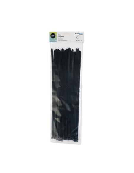 Bolsa 50 Bridas Util Negras 7,6x450mm. 100% Nylon 66 Resistentes Y Duraderas