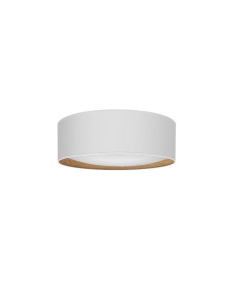 Plafon 72w Tania Blanco/madera Clara 14x50x50 Cm 5616lm 3000k,4000k,6500k