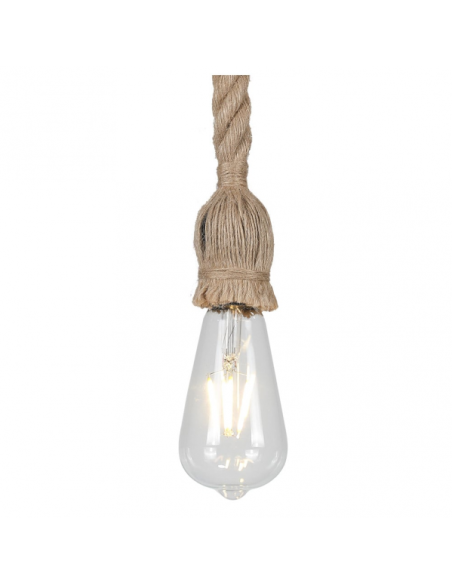 Colgante Soga 1xe27 Cuerda regx10d