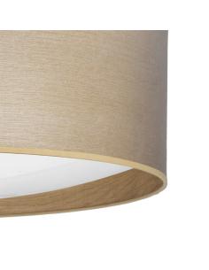 Plafon 72w Tania Madera Clara 14x50x50 Cm 5616lm 3000k,4000k,6500k 2