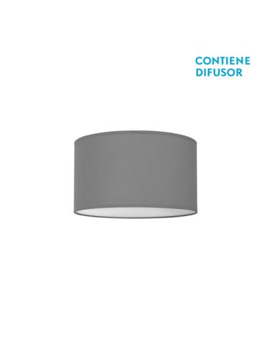Plafon Nicole Gris 2xe27 (14x30d)
