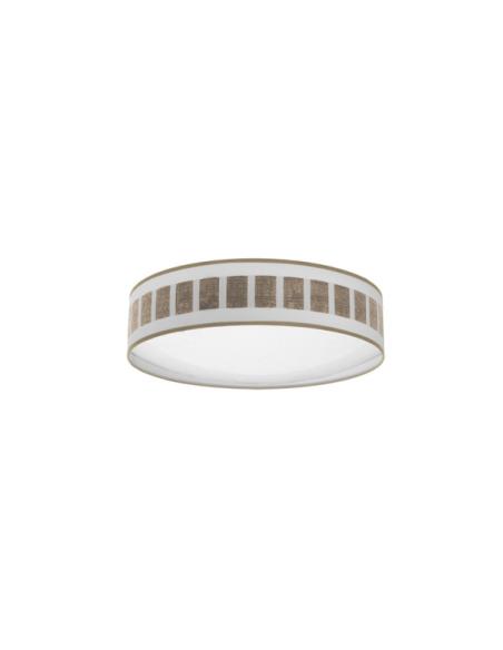 Plafon 72w Ivanna Blanco-madera Clara 5616lm 3000k,4000k,6500k 14x50x50 Cm
