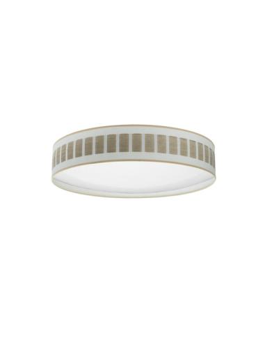 Plafon 96w Ivanna Blanco-madera Clara 7488lm 3000k,4000k,6500k 14x60x60 Cm