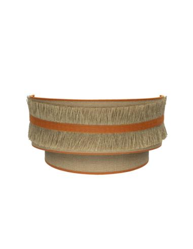 Aplique Natalia 1xe27 Saco-naranja 17x30x15 Cm