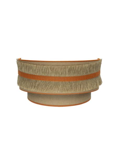 Aplique Natalia 1xe27 Saco-naranja 17x30x15 Cm