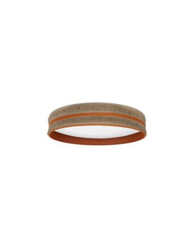 Plafon 72w Natalia Saco-naranja 5616lm 3000k,4000k,6500k 13x50x50 Cm