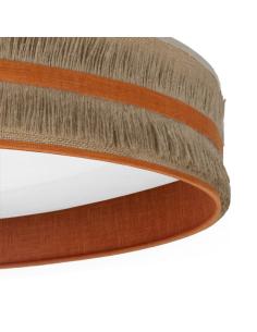 Plafon 72w Natalia Saco-naranja 5616lm 3000k,4000k,6500k 13x50x50 Cm 2