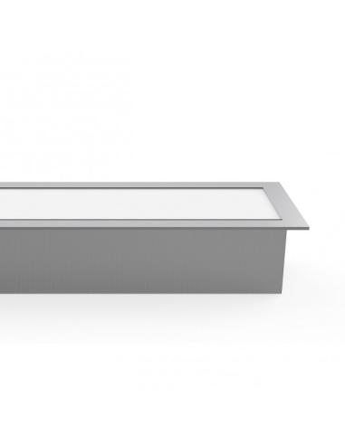 Regleta De Empotrar 20w 3000k Linex Aluminio  1600lm 62X6X6,6