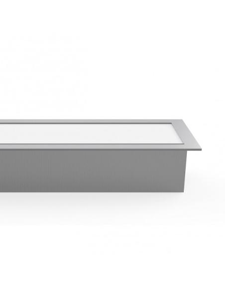 Regleta De Empotrar 20w 3000k Linex Aluminio  1600lm 62X6X6,6