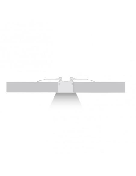 Regleta De Empotrar 20w 3000k Linex Aluminio  1600lm 62X6X6,6