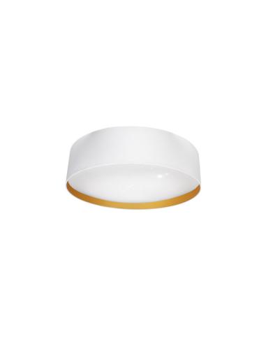 Plafon 72w Anuska Blanco/oro 5616lm 3000-4000-6500k 12x50x50 Cm