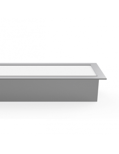 Regleta De Empotrar 40w 3000k Linex Aluminio  3200lm 120x6,5x3,5