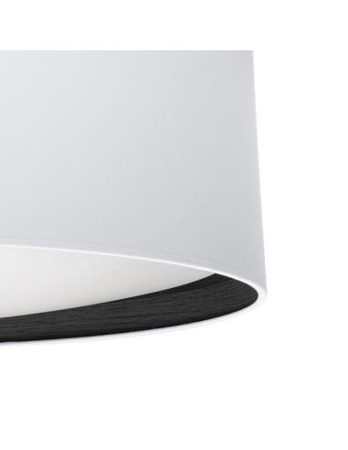 Plafon 72w Tatiana Blanco/mad.Negra 3000-4000-6500k 14x50x50 Cm 5616lm