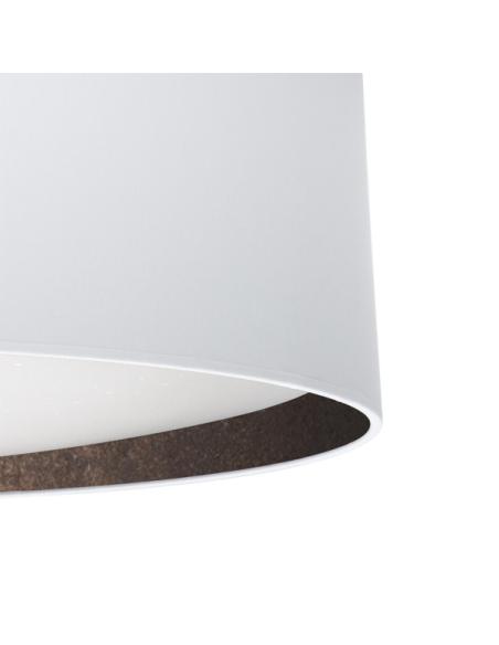 Plafon 96w Tatiana Blanco/oxido 3000-4000-6500k 14x60x60 Cm 7488lm