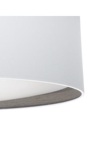 Plafon 96w Tatiana Blanco/mad.Gris 3000-4000-6500k 14x60x60 Cm 7488lm